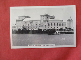 RPPC  Municipal Auditorium Long Beach California >   Ref 3190 - Long Beach