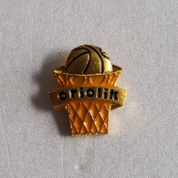 BASKETBALL CROATIA CLUB KK "ORIOLIK" SLAVONSKI BROD  PIN   BADGE DISTINTIVO BROCHE INSIGNE - Basketbal