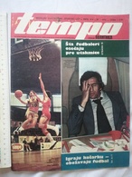 1974 TEMPO YUGOSLAVIA SERBIA SPORT FOOTBALL MAGAZINE NEWSPAPERS BASKETBALL OLYMPIC GAMES VINKO JELOVAC HANDBALL RADNICKI - Autres & Non Classés