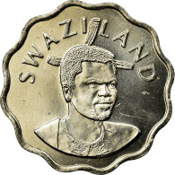 Monnaie, Swaziland, King Msawati III, 5 Cents, 2002, British Royal Mint, SUP - Swazilandia