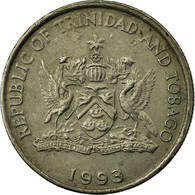 Monnaie, TRINIDAD & TOBAGO, 25 Cents, 1993, TTB, Copper-nickel, KM:32 - Trinité & Tobago