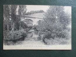 CPA 29 PONT AVEN LE VIADUC ET L'AVEN - Pont Aven