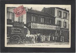 CPA Hauts De Seine 92 Circulé COURBEVOIE Commerce Shop Front Attelage DANRE - Courbevoie