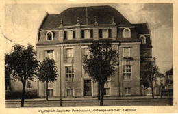 Detmold, Westfälische-Lippische Vereinsbank, AG Detmold, 1914 - Detmold