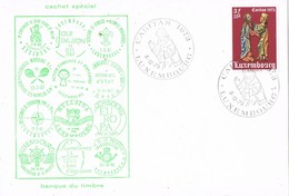 31643. Tarjeta Luxembourg 1973. CARITAS, Cachet Especial - Cartas & Documentos