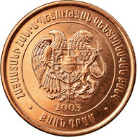 Monnaie, Armenia, 20 Dram, 2003, SUP, Copper Plated Steel, KM:93 - Armenia