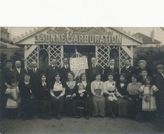 Carte Photo A La Bonne Carburation La Bande Joyeuse - Kermissen