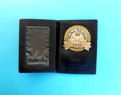 CROATIA MILITARY POLICE 1990s * OFFICIAL NUMBERED BADGE * Croatie Police Militaire Kroatien Militärpolizei Croazia RRRR - Policia