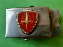 FIBBIA DA CINTURA BELT BUCKLE Fanteria Italiana - Italy