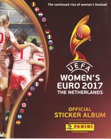 ALBUM PANINI  - WOMEN'S EURO 2017 UEFA Vide - Albumes & Catálogos