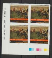 France 2012 Coin Daté Tableau Degas 698 Neuf ** MNH - Unused Stamps