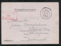 KRIEGSGEFANGENENPOST NAZI GERMANY THIRD REICH WW2 FROM PRISONER SYRENAWAR POW CAMP OFLAG VIIA MURNAU TO SULEJOWEK POLAND - Gefängnislager