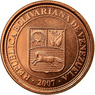 Monnaie, Venezuela, Centimo, 2007, Maracay, SUP, Copper Plated Steel, KM:87 - Venezuela