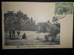Congo Belge , Carte De Banana 1912 Non Voyage - Cartas & Documentos