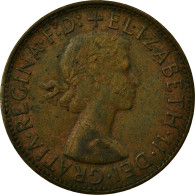 Monnaie, Australie, Elizabeth II, Penny, 1961, TB+, Bronze, KM:56 - Penny