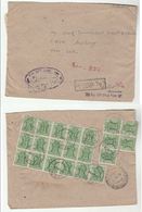 1972 Registered FPO 747 Cover COY ASC SUP TYPE D1 INDIA Military Forces Stamps - Brieven En Documenten