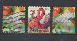 Luxembourg  2013  Lot De 3 Timbres - Usati