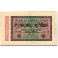 Billet, Allemagne, 20,000 Mark, 1923, 1923-02-20, KM:85a, TTB - 20000 Mark