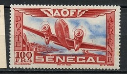 Sénégal Poste Aérienne 1942 Y&T N°PA30 - Michel N°F213 *** - 100f Avion - Airmail