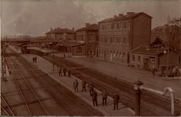 ! [59] Nord, Busigny, Fotokarte, Carte Photo Militaire Allemande, Bahnhof, La Gare, Guerre, 1. Weltkrieg, Frankreich - Autres & Non Classés