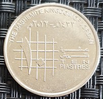 Jordan 10 Piastres 1433 - 2012 - Jordanie