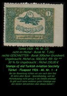 Luftfahrt - (Mi. Nr. 2) - Burak T. 2 KU - Teilgezähnt -RR- - Unused Stamps