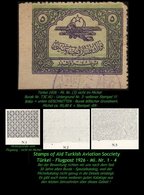 Luftfahrt - (Mi. Nr. 3) - Burak T. 3 C KU - Teilgezähnt -RR- STEMPEL !!! - Unused Stamps