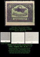 Luftfahrt - (Mi. Nr. 3) - Burak T. 3 B KU - Teilgezähnt - RR- - Unused Stamps
