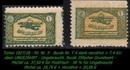 Luftfahrt - (Mi. Nr. 6) - Burak T. 4 + T 4 KU - Unused Stamps