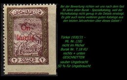 Luftfahrt - (Mi. Nr. 18) - Burak T. 18 KU - Unused Stamps