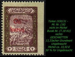 Luftfahrt - (Mi. Nr. 18) - Burak T. 18 KU - Unused Stamps