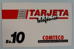 BOLIVIA - Inductive - BOL-COM-2 - Trial Card Comteco - 1996 - 20U - Mint - Bolivië