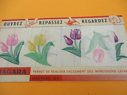 Nouveau Jeu/Impression Lavable/ Niagara/ Ouvrez Repassez Regardez/Vers 1930-1950                   JE209 - Sonstige & Ohne Zuordnung