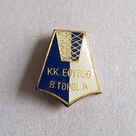 BASKETBALL SERBIA CLUB KK "EGYSEG" BACKA TOPOLA   PIN   BADGE DISTINTIVO BROCHE INSIGNE - Basketball