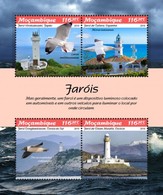 Mozambico 2019, Lighthouse, Birds, 4val In BF - Albatros