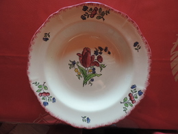 ASSIETTE CREUSE MODELE LORRAINE GIEN - Gien (FRA)