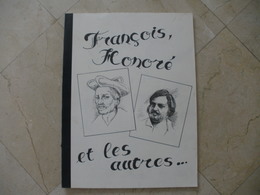 Grand Livre De J.guignolet Sur Les Auteurs Francais BALZAC RABELAIS RONSARD - Serigraphies & Lithographies