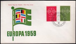 Netherlands 1959 / Europa CEPT / FDC - 1959