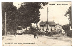 GOLBEY (88) - Avenue De Beaulieu - TRAMWAY - Ed. Paul Testart, Epinal - Golbey