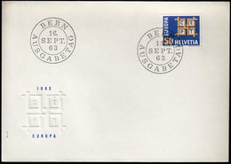 Switzerland 1963 / Europa CEPT / FDC - 1963