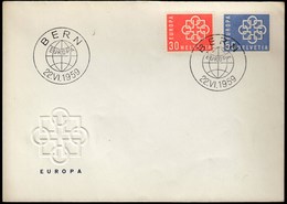 Switzerland Bern 1959 / Europa CEPT / R Letter - 1959