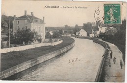 CHAUMONT  52  HAUTE MARNE  CPA  LE CANAL  DE LA MALADIERE - Chaumont