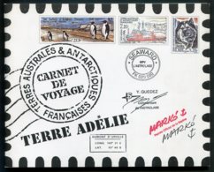11600 TERRES AUSTRALES Et ANTARCTIQUES FRANCAISES  C308  "Carnet De Voyage"  2001   TTB - Markenheftchen
