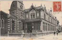 Delcampe - LANGRES    52  HAUTE MARNE  CPA  HOTEL DES POSTES  ET TELEGRAPHES - Langres