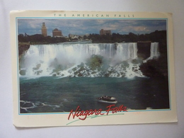 Cartolina Viaggiata "NIAGARA FALLS" 1993 - Modern Cards