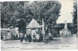 SAINT PAL DE CHALENçON (43) Place De La Terrasse Animation - Andere & Zonder Classificatie