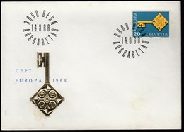 Switzerland Bern 1968 / Europa CEPT / FDC / Key - 1968