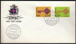 Island 1968 / Europa CEPT / FDC / Key - 1968