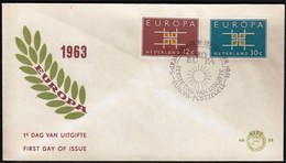 Netherlands 1963 / Europa CEPT / FDC - 1963