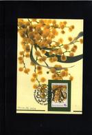 Australia 1990 Acacia Maximumcard - Briefe U. Dokumente